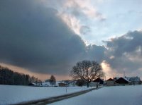 Soir d'Hiver Le Mont 1