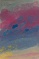 Bulles bleues / Encres sur papier, 30x40 cm, 400.- SFr