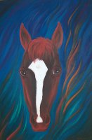 Chanfrein / Acrylique sur toile,40x60 cm, 900.- SFr