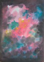 Points Lumineux 1 / Encres sur papier, 24x30 cm, 300.- SFr